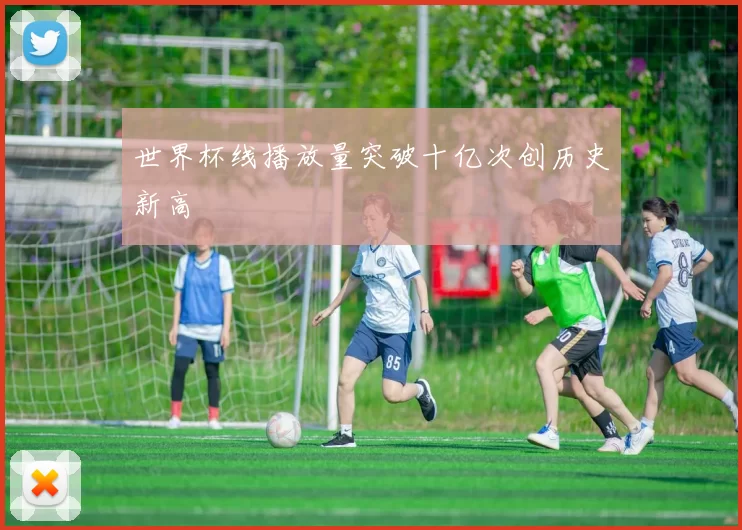 世界杯线播放量突破十亿次创历史新高